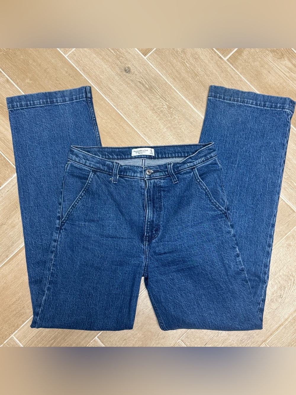 Abercrombie & Fitch The 90's Relaxed High Rise Relaxed Trouser Jeans Size 29 8